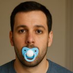 “Do berço ao burnout: a moda das chupetas para acalmar a mente”