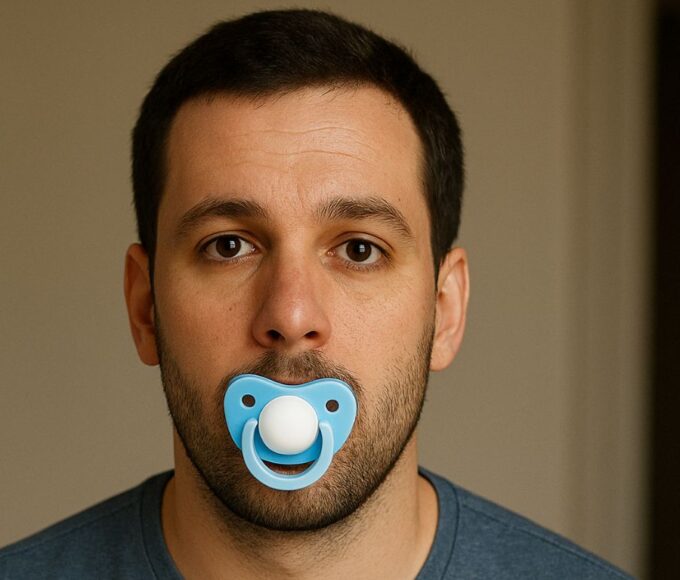 “Do berço ao burnout: a moda das chupetas para acalmar a mente”