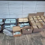 Malas e caixas com dinheiro apreendidas durante a operacao sinal de fumaca 2880666 article