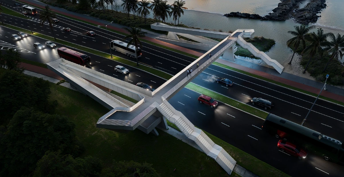 Obra do mergulhao em camburi preve passarela no lugar de faixas de pedestre 2818406 article