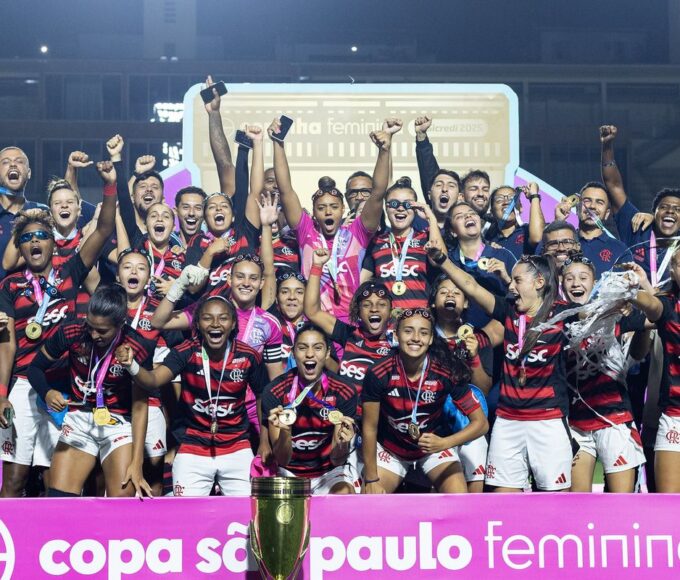 Flamengo goleia Grêmio e conquista Copinha Feminina