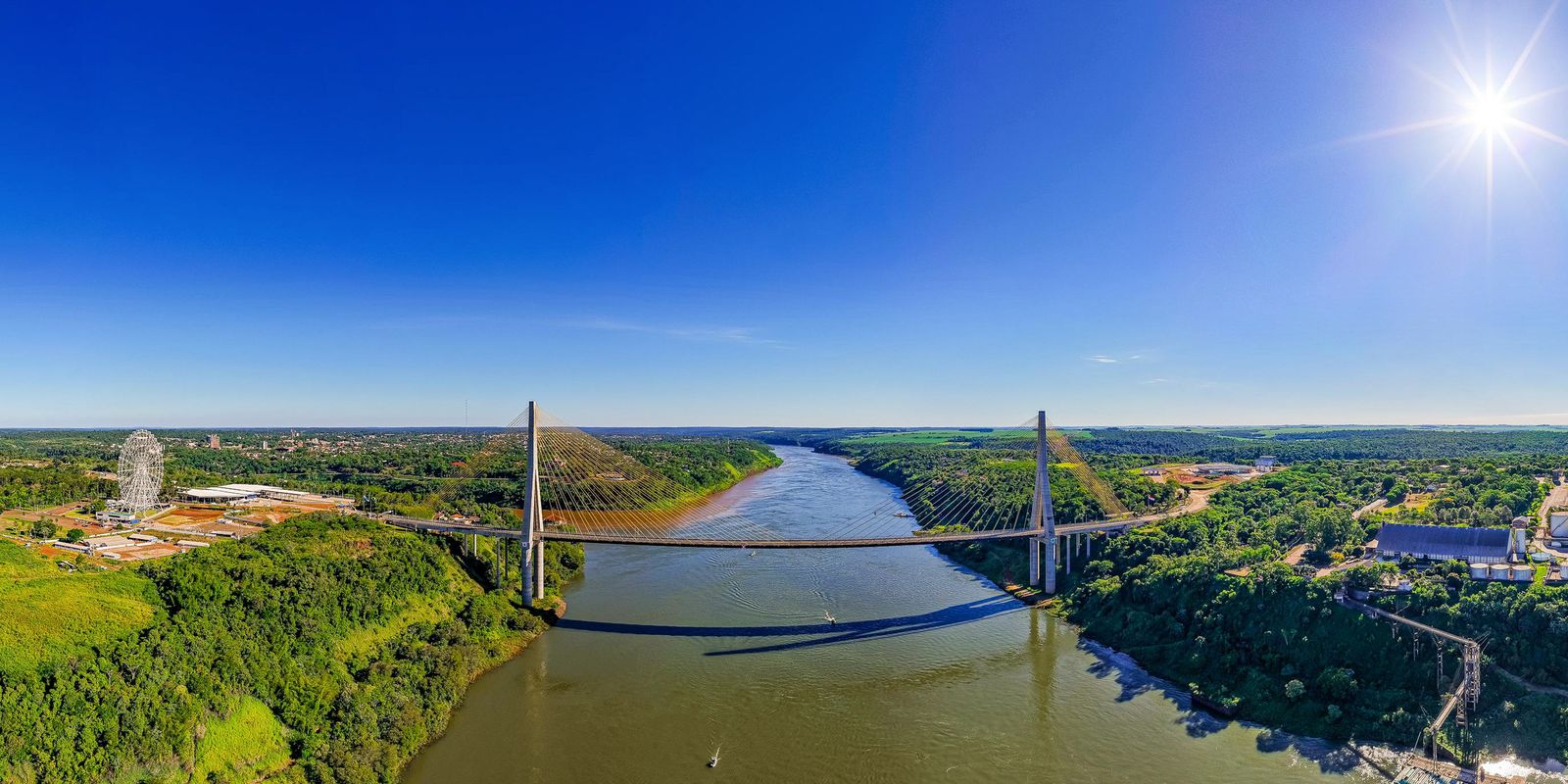 Inaugurada segunda ponte de ligação entre Brasil e Paraguai