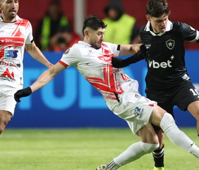 Botafogo sente altitude e perde para o Nacional Potosí