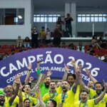 Brasil bate Argentina e conquista 12º título na Copa América de Futsal
