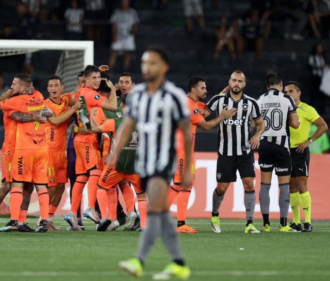 Botafogo cai para o Barcelona e fica fora da Libertadores