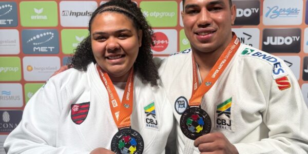 Com mais 2 pódios, Brasil encerra Grand Prix de judô com 6 medalhas