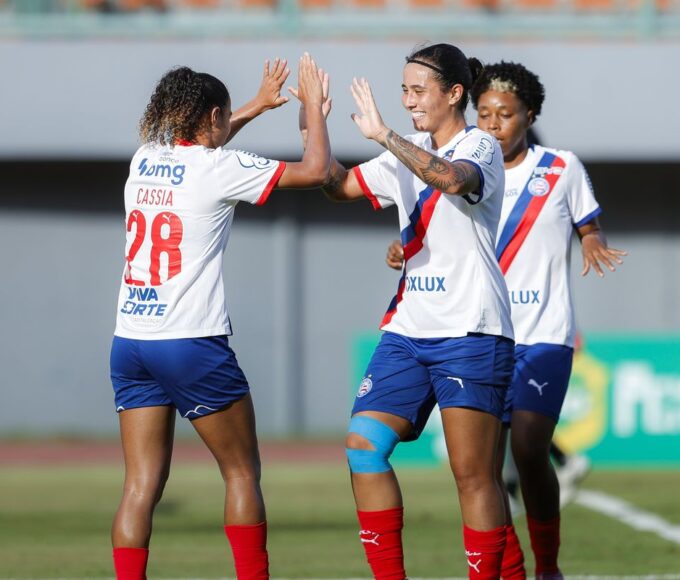 Brasileiro feminino: Bahia derrota América-MG e assume 3ª colocação