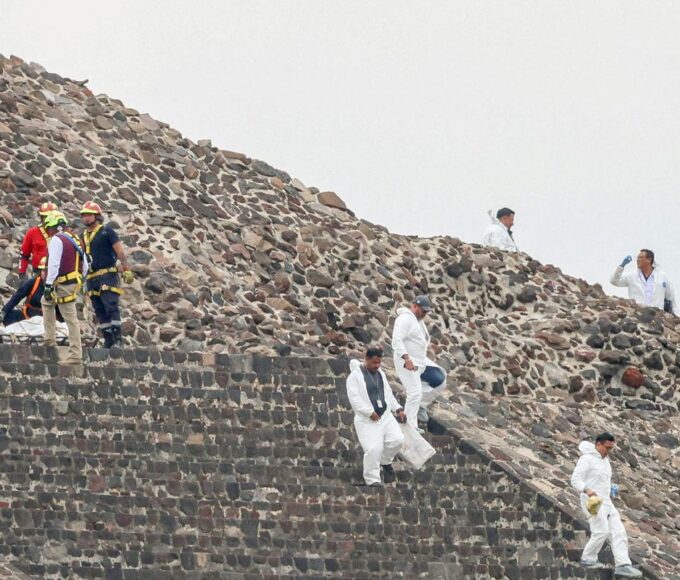 Estão bem brasileiras feridas a tiros nas pirâmides do México