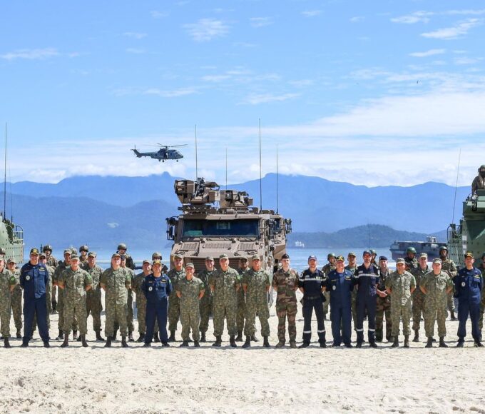 Marinha francesa realiza missão de formação no Brasil