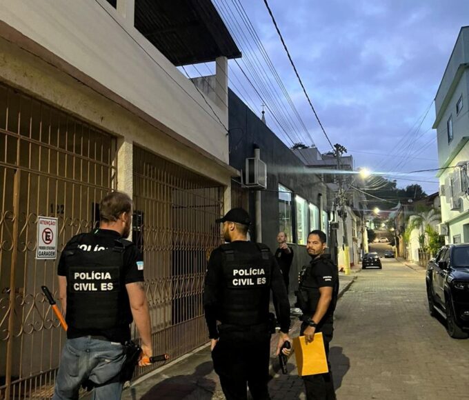 PCES deflagra Operação 'Herdeiro Indigno' e conclui investigação sobre homicídio e roubo em Itarana  
