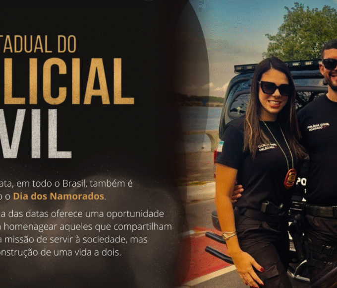 No Dia do Policial Civil, casal de delegados simboliza valores de compromisso, parceria e dedicação ao serviço público