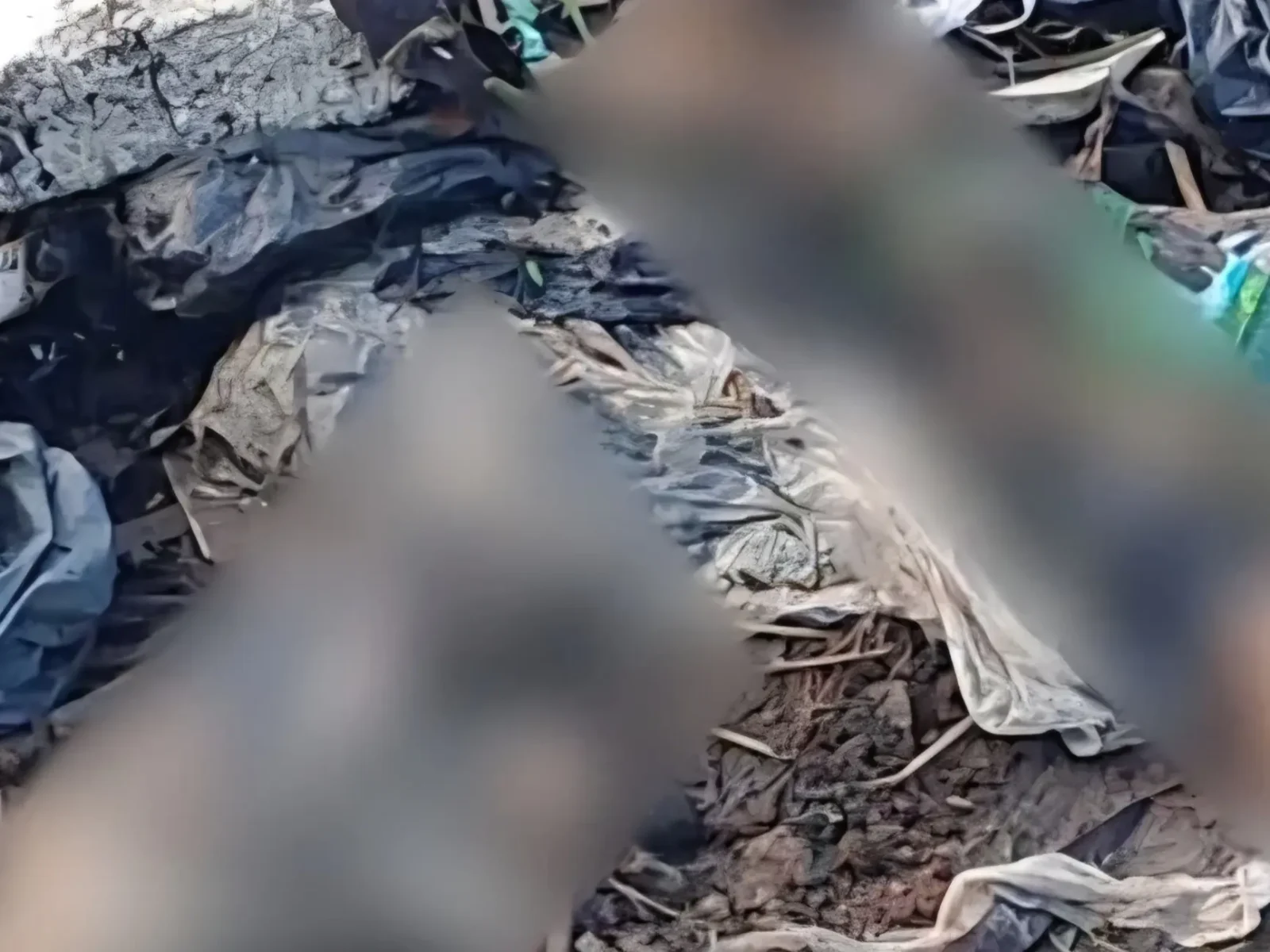 Pernas humanas sao encontradas dentro de sacola em0031393700202606161241
